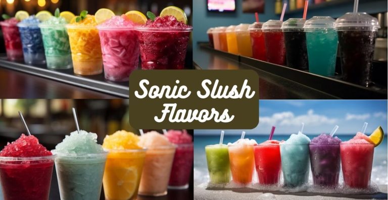 Sonic Slush Flavors with Prices & Calories 2024 Guide